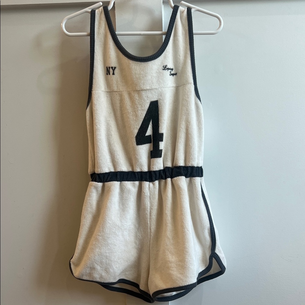 Zara Girls Terry Romper Size 6
